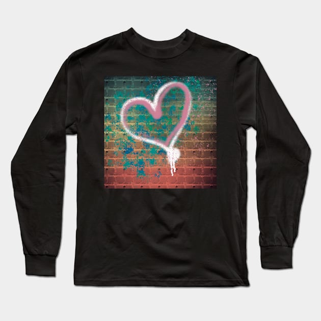 Graffiti Love Long Sleeve T-Shirt by CandiOldfield